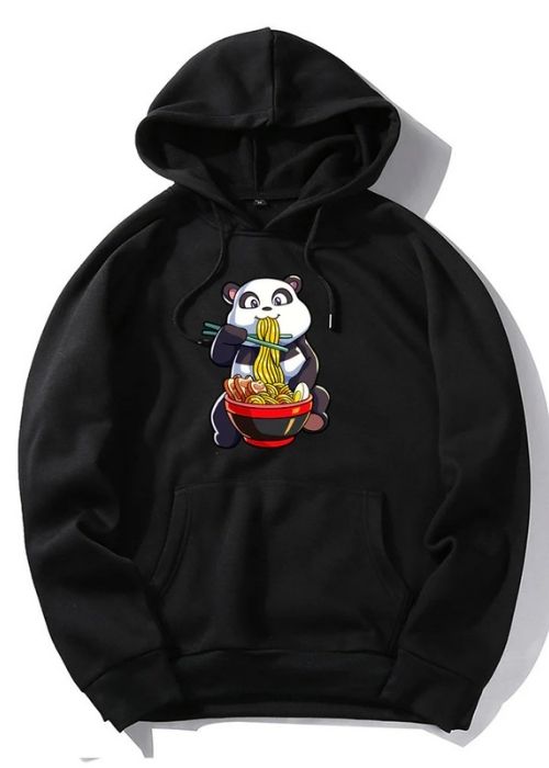 Ramen Love: Panda’s Culinary Adventure Hoodie